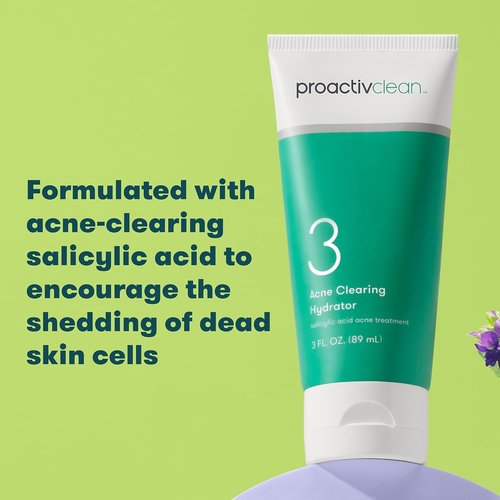 Proactiv Clean Acne Clearing Hydrator - Gentle Daily Moisturizer with Salicylic Acid & Hyaluronic Acid - 3oz