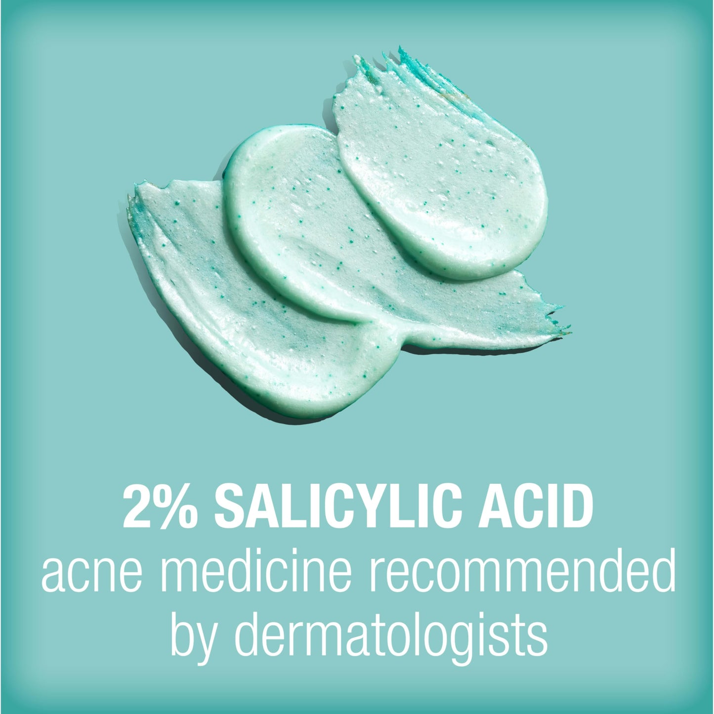 Neutrogena Oil-Free Acne Stress Control Power-Clear Facial Scrub, 2% Salicylic Acid Acne Treatment Medication, Exfoliating Daily Acne Face Scrub for Acne-Prone Skin Care, 4.2 fl. oz