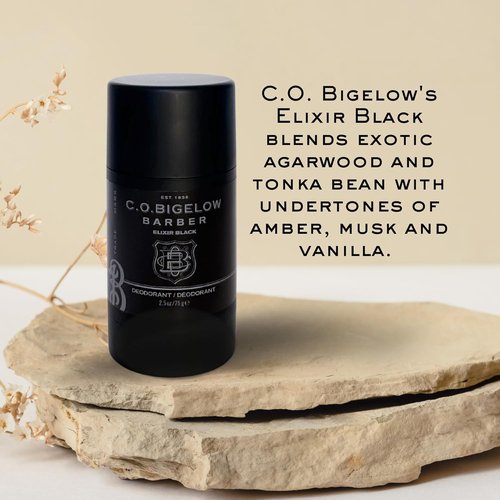C.O. Bigelow Musk & Vanilla Scented Aluminum-Free Deodorant for Men - 2.5oz Gel Stick