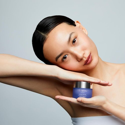 Olivanna Intense Repair Night Cream - Hydrating Face Moisturizer with Ceramides & Hyaluronic Acid - 1.6 oz