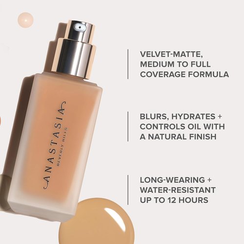 Anastasia Beverly Hills - Flawless Blurring Matte Foundation | Lightweight Second Skin Formula