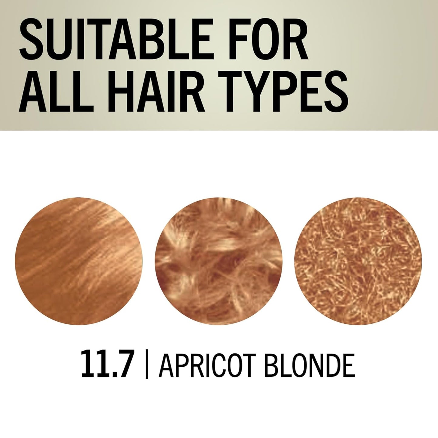 Schwarzkopf Keratin Hair Dye - 11.7 High Lift Apricot Blonde | Professional Permanent Color with Bond Enforcing System & Conditioner