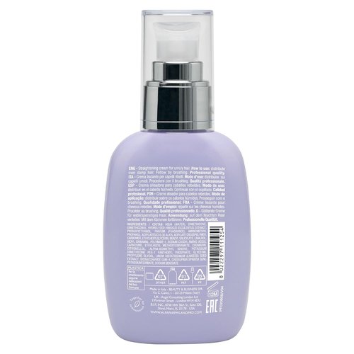 Alfaparf Milano Smoothing Cream - Frizz Control & Hydration - Protects from Heat & Humidity (4.23 fl. oz.)