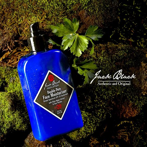 Jack Black Double Duty Face Moisturizer - SPF 20 Hydrating Cream for Men | Lightweight Facial Lotion