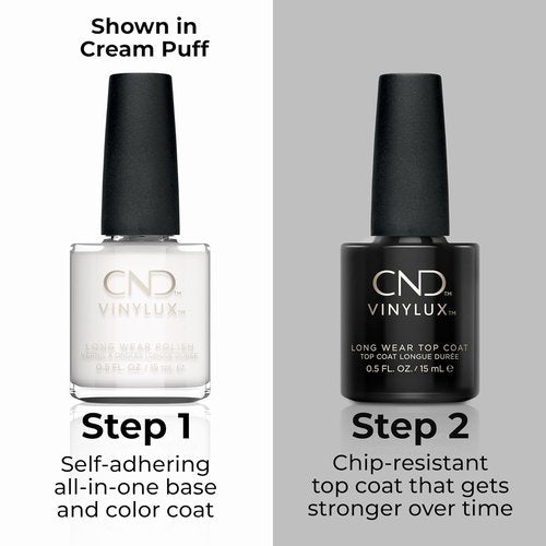 CND Vinylux Nail Polish - Longwear Nude Color with Gel-Like Shine | 0.5 Fl Oz, Chip Resistant