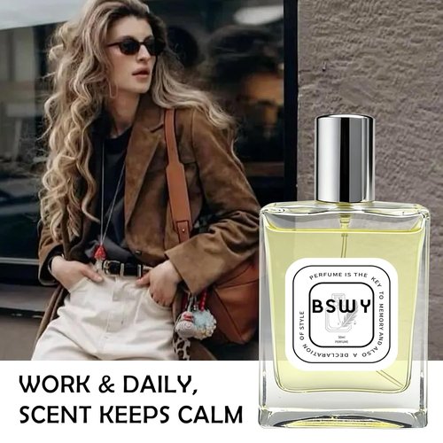 BSWY Women's Perfume - Radiant Solar Floral Scent with Bergamot & Tuberose | 1.69 FL. oz. for Spring & Summer
