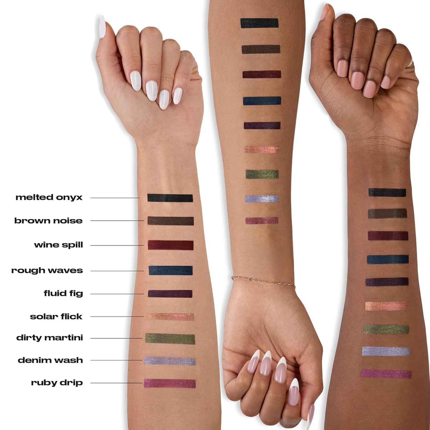 Urban Decay 24/7 Liquid Stick Waterproof Eyeliner - Smudge-Proof & Transfer-Proof, 24HR Wear | Dual-Ended Gel Liner with Brush - 0.012 oz