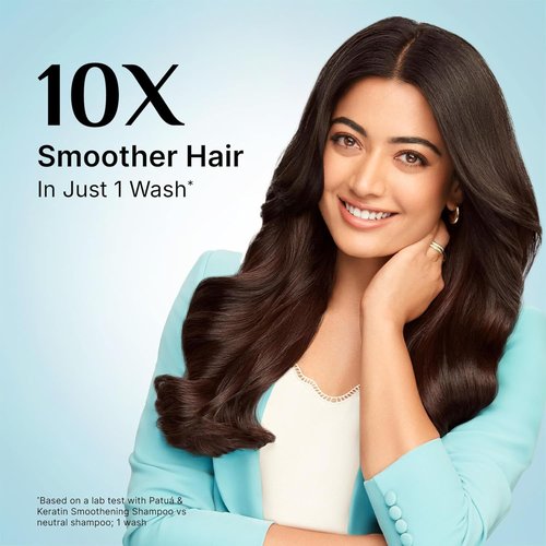 Pilgrim Patuá & Keratin Hair Smoothing Shampoo - Anti-Frizz Formula for Soft, Shiny Hair | Sulfate-Free | 6.76 Fl Oz (200ml)