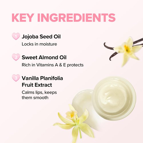 Klavuu Lip Mask Sleeping Pack (0.7oz) – Overnight Deep Hydrating Korean Lip Balm Treatment for Very Dry, Chapped Lips | Lip Lightening & Plumping with Instant Hydration | Gentle Exfoliating (Vanilla)