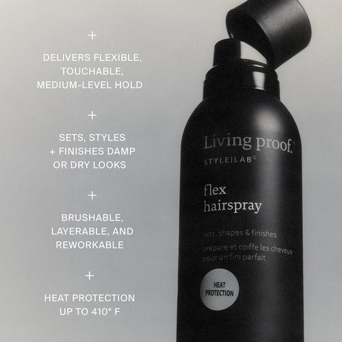 Living Proof Flex Hairspray - Flexible Hold & Frizz Control | 9 oz Styling Spray