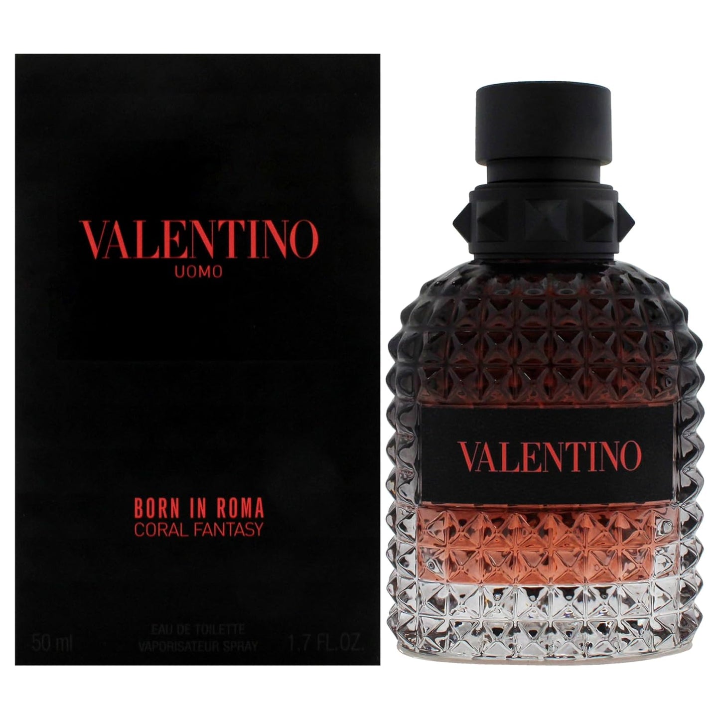 Valentino Uomo Born In Roma Coral Fantasy - 1.7 oz EDT Spray for Men | Elegant Fragrance