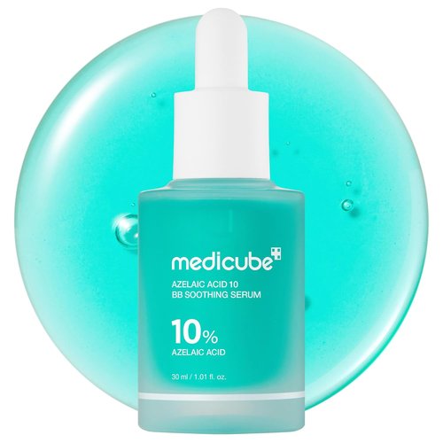 Medicube Azelaic Acid 10 Soothing Serum - Clarifying Serum for Oily-Prone Skin | Calms Stressed Skin & Post-Blemish Tone | 30ml, 1.01 fl oz