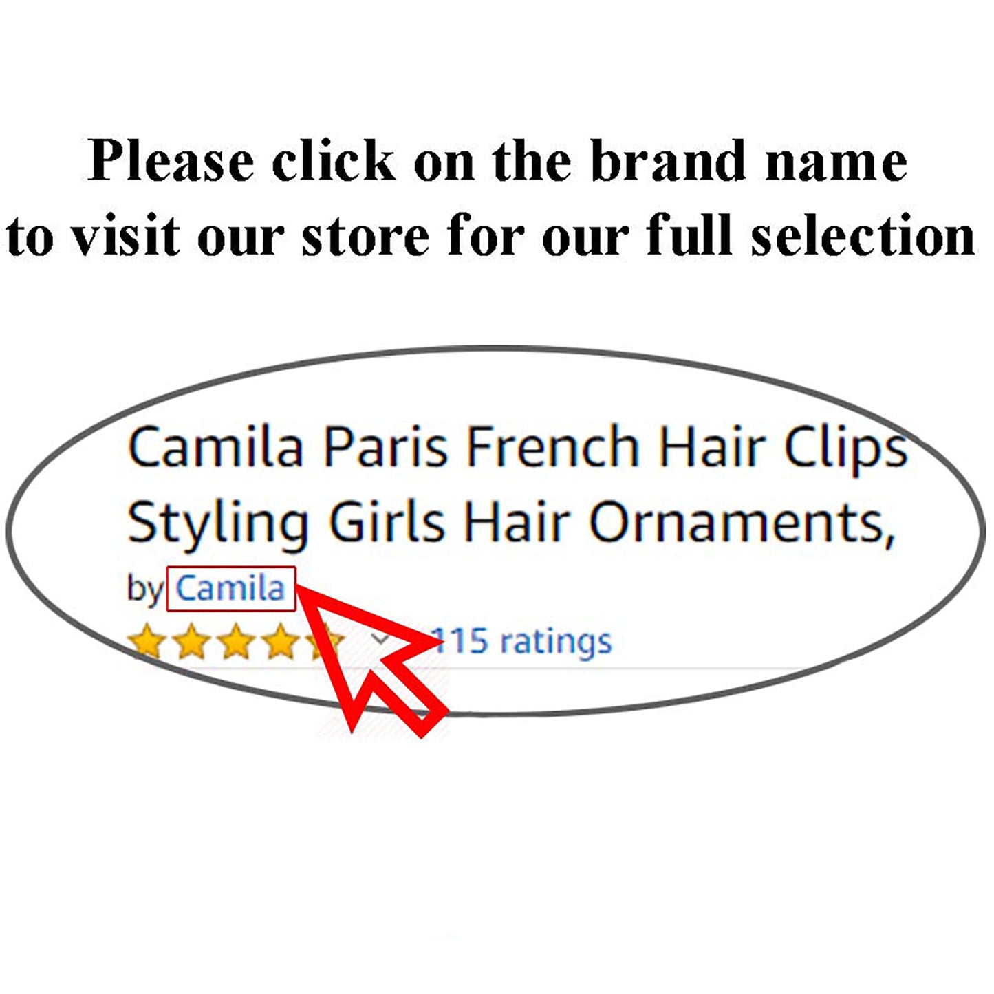 Camila Paris CP3158 French Hair Clip for Women, Handmade, White, Small Girls Hair Claw Clips Jaw, Durable Styling Hair Accessories for Women, Strong Hold No Slip Grip, Made in France