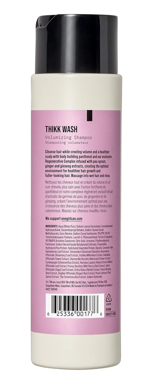 AG Care Volumizing Shampoo - Thikk Formula for Full-Bodied Hair | 10 Fl Oz
