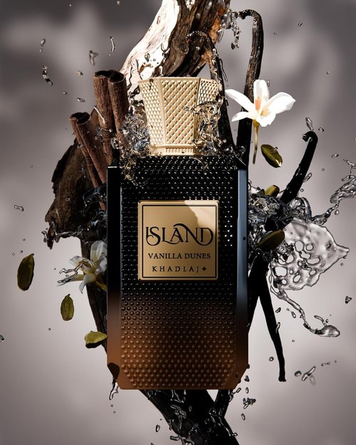 Khadlaj Island Vanilla Dunes Extrait De Parfum, 100 ML, For Men