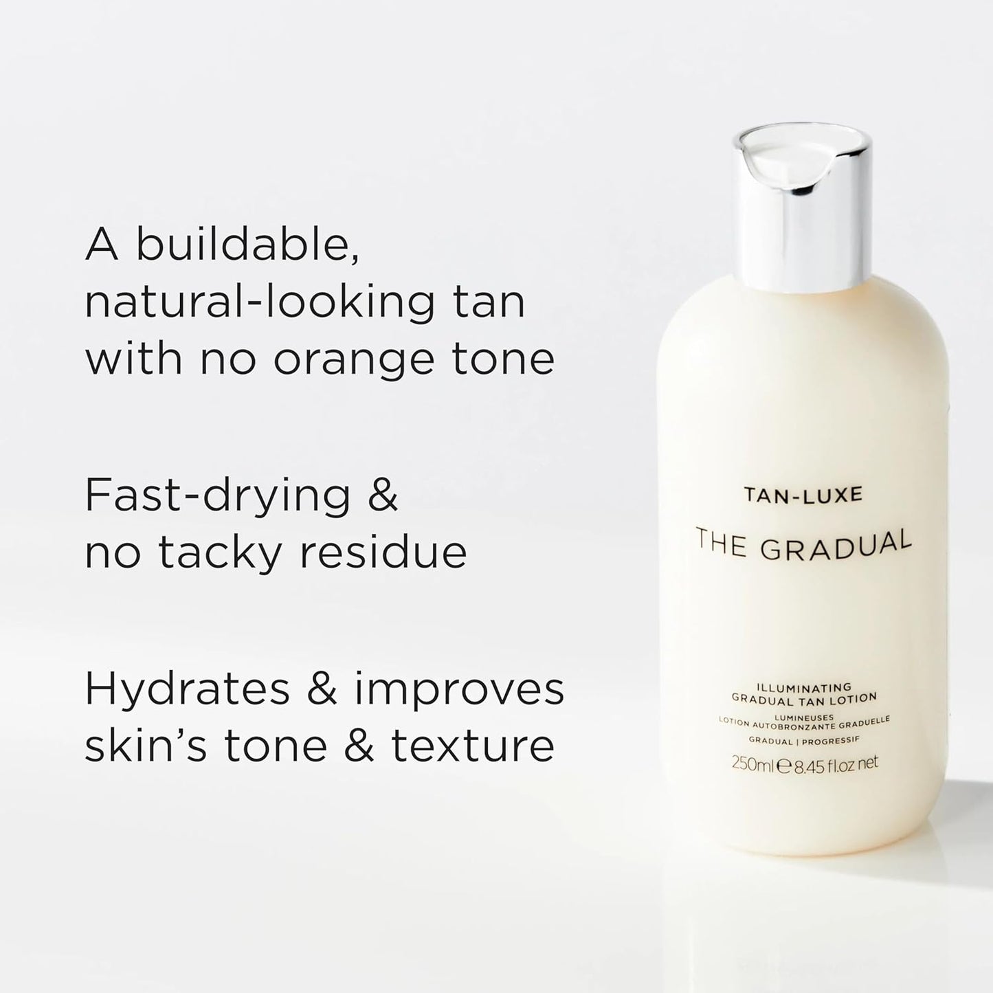 TAN-LUXE The Gradual - Gradual Tan Lotion - Cruelty-Free & Toxic-Free Formula