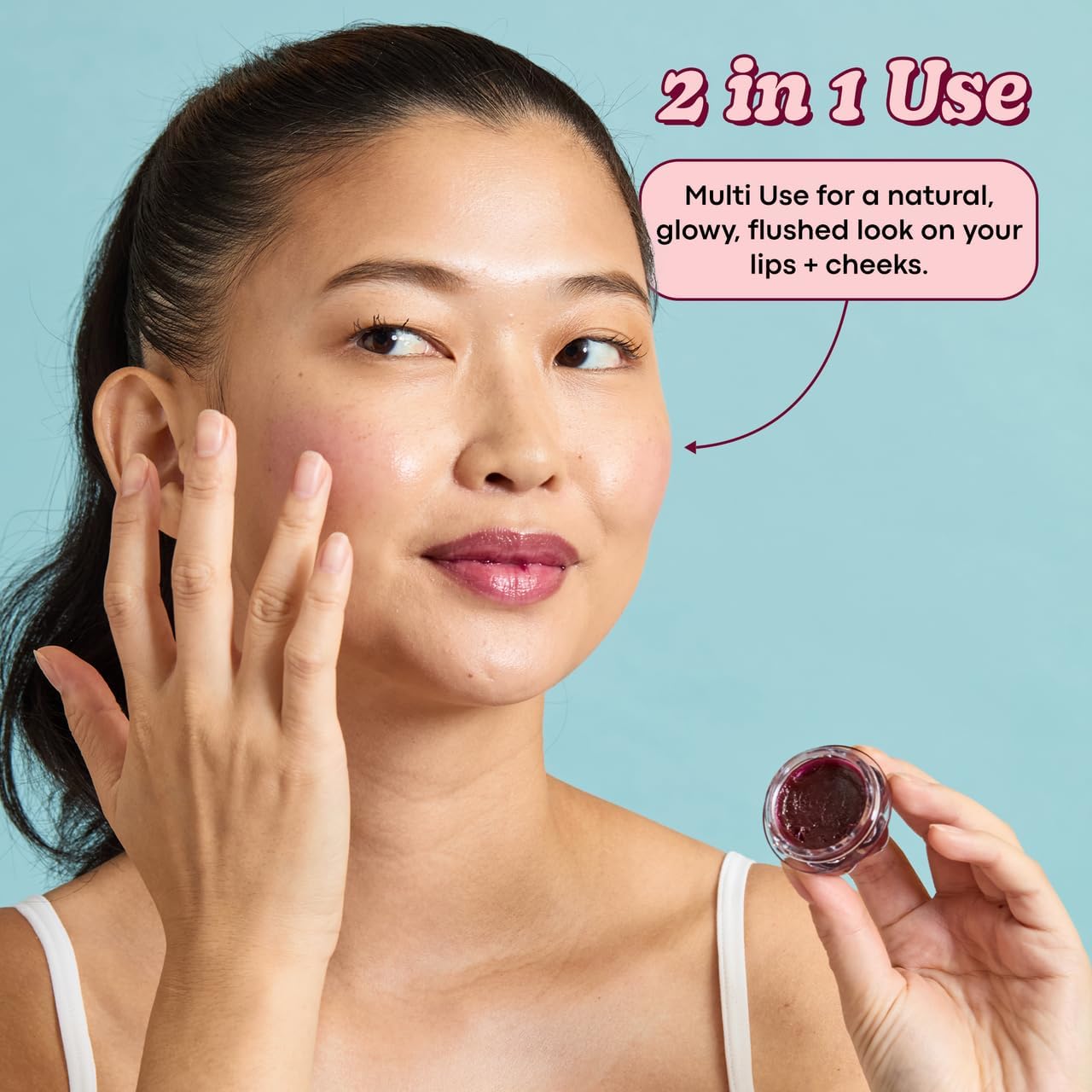TONYMOLY Jelly Lip Melt, Moisturizing, Hydrating & Nourishing Lip Balm Treatment, Blackberry 0.31 oz.