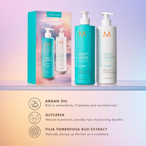 Moroccanoil Shampoo & Conditioner Set - Nourishing Formula | 500ml Each for Healthy Hair