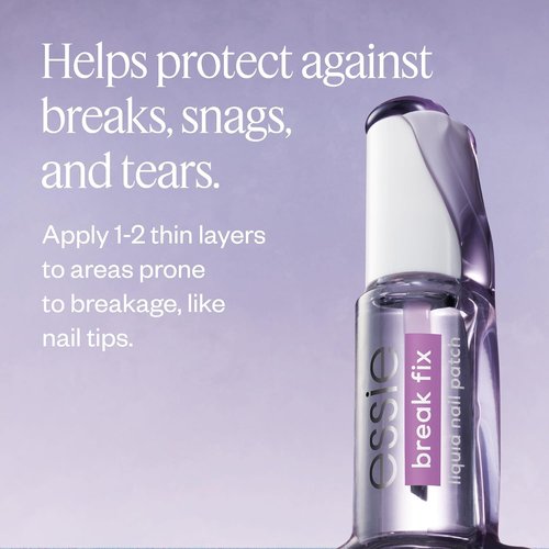 Essie Break Fix Liquid Nail Patch - Effective Nail Repair for Damaged Nails | 0.23 Fl Oz