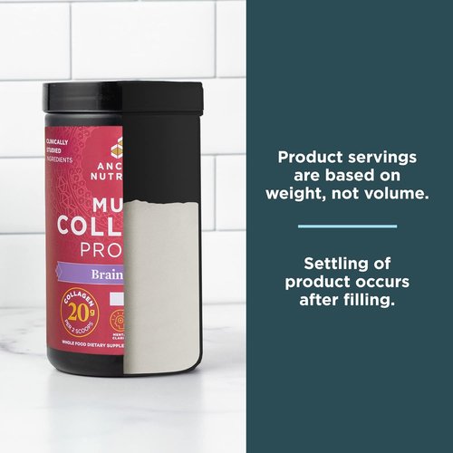 Ancient Nutrition Collagen Powder - Multi Collagen Protein for Skin & Nails | Joint Support, 45 Servings
