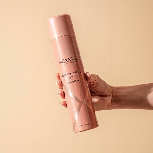 Nexxus Styling Spray Comb Thru Finish Flexible Hold Hairspray Powered by STYLEPROTECT Technology 10 oz