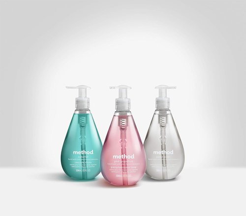 Method Gel Hand Wash - French Lavender Scent | 12 Fl Oz (Pack of 3)