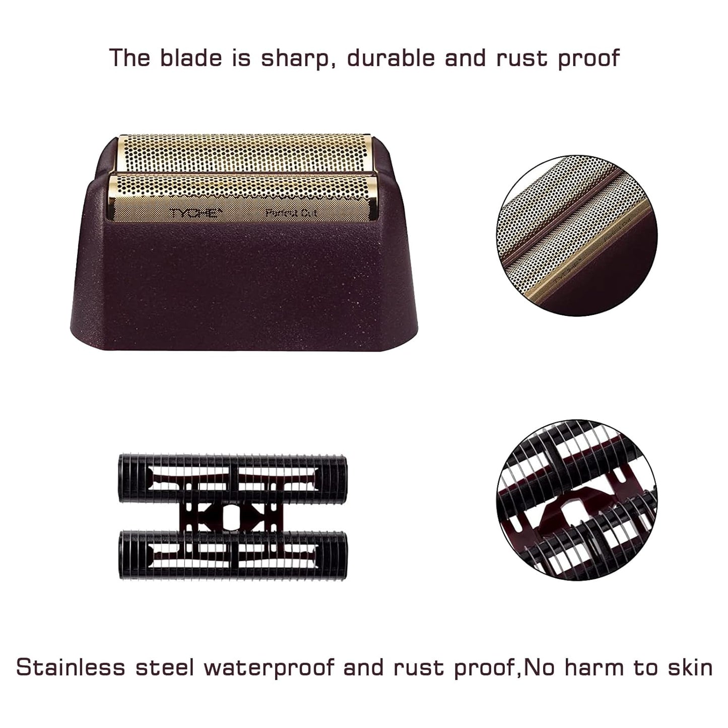 Wahl 5 Star Series Finale Shaver Replacement Foil & Cutter Bar Assembly - 4 Pack for Super Close Shaving