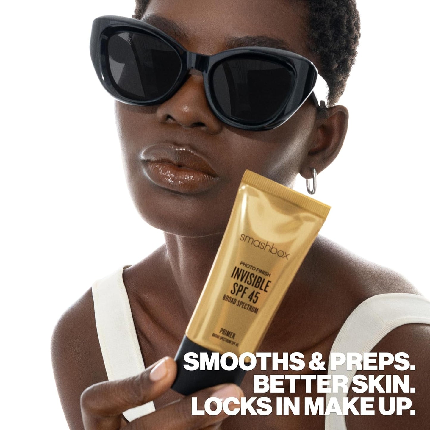 Smashbox Photo Finish Primer SPF 45 | Lightweight, Non-Greasy Protection for Flawless Makeup