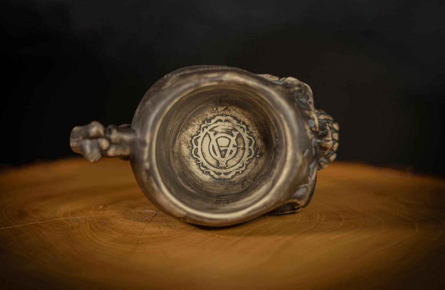 Burn The Ships Shaving Bowl | Shave Bowl Handmade Skull Shaving Mug For Shave Kit | Shaving Brush Bowl For Men | Shaving Soap Bowl | Great For Shaving Set | Shave Brush Bowl | Lather Bowl |Shave Mug