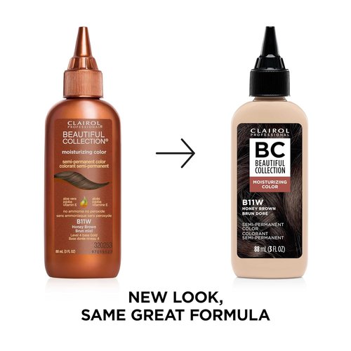 Clairol Professional Beautiful Collection Semi-Permanent Hair Color - Zero Damage Formula for All Textures