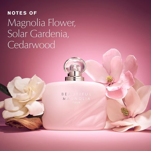 Estée Lauder Beautiful Magnolia Fleur Eau de Parfum Spray - Lush Magnolia, Gardenia & Cedarwood Notes | Women's Fragrance
