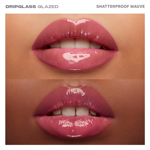 MORPHE Dripglass High Shine Lip Gloss - Infused With Squalane & Vitamin E - Shatterproof Mauve (0.13 Fl Oz)