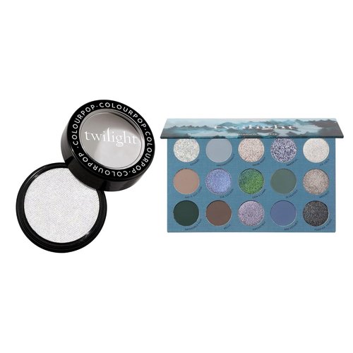 ColourPop Twilight Bundle | Vampire Skin Super Shock Highlighter & Twilight Shadow Palette - High Pigment, Long-Lasting