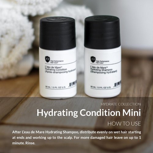 Number 4 Mini Hydrating Hair Conditioner - Travel Size Moisturizing Formula for Dry, Damaged Hair | 1.5 oz