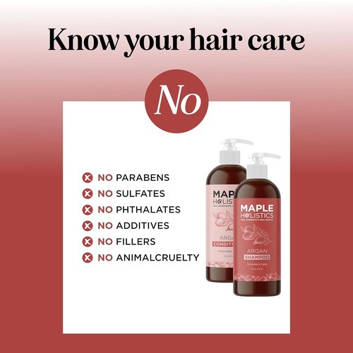 **Regine Switzerland Argan Oil Shampoo & Conditioner Set - Moisturizing, Paraben & Sulfate Free for Dry Hair**