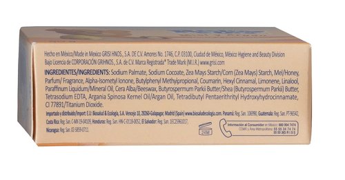 Ricitos de Oro Honey Bee Bar Soap - Hypoallergenic Moisturizing Soap for Delicate Baby Skin | 6-Pack of 3.5 Oz