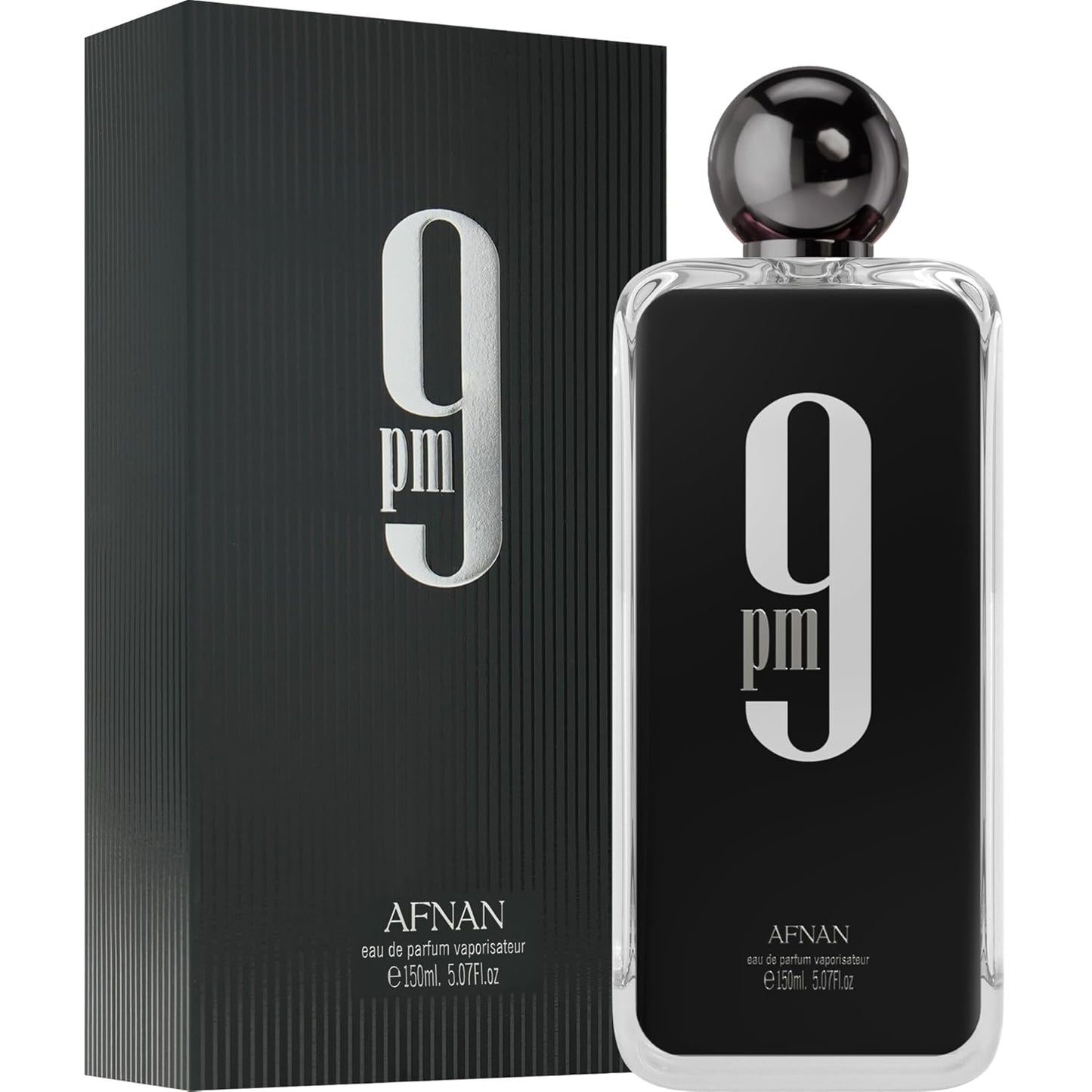 Afnan 9 PM Eau De Parfum for Men - Long-Lasting Fragrance | 5 Fl. Oz Bottle