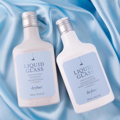 Drybar Liquid Glass Shampoo & Conditioner Set - Smoothing Formula for Silky, Shiny Hair