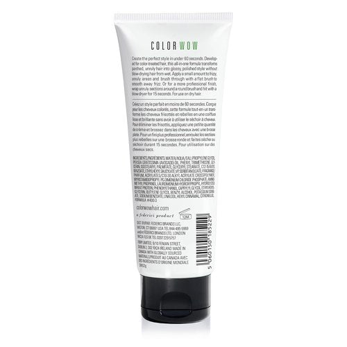COLOR WOW One Minute Transformation - Instant Frizz Fix | Nourishing Styling Cream for Smooth, Tamed Hair | Avocado Oil & Omega 3's Hydrate & Repair