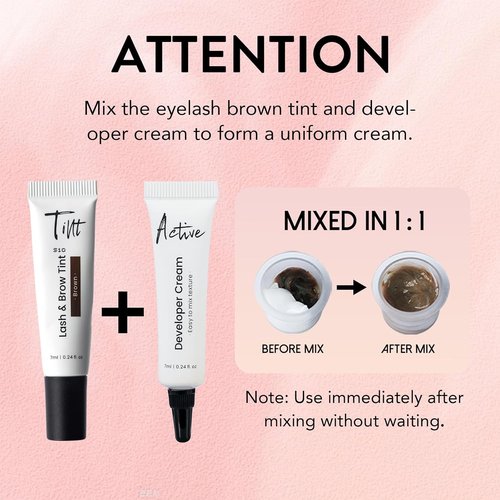 Regine Switzerland Lash Color Kit - Professional Brown Color for Natural Effects | Long-Lasting, Easy to Use