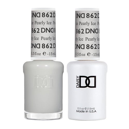 DND Gel Polish Set - Sheer Collection | UV/LED Gel Polish & Air Dry Nail Lacquer Duo, 0.5 Fl Oz Each