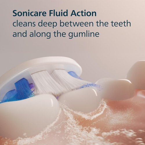 Philips Sonicare S2 Sensitive Replacement Toothbrush Heads - Genuine 2 Pack, White, HX6052/77