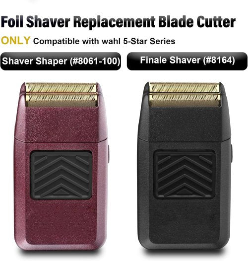 Finale Blades Shaver Replacement - Compatible with Wahl 5-Star Shaper & Finale - 2 Sets of Razor Blades
