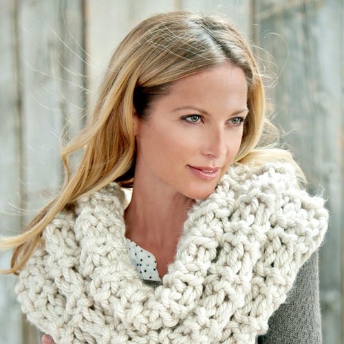 Bernat Mega Bulky Yarn - Jumbo 100% Acrylic for Crochet, Knitting & Crafting - 7 oz Aran