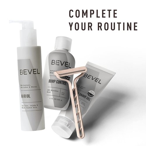 Bevel Essentials 3-in-1 Hair & Scalp Styling Oil - Nourishing Formula for Curly Hair, 3.4 fl oz