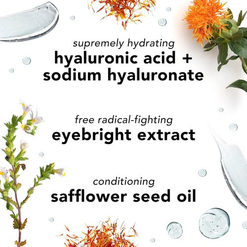 Mario Badescu Hyaluronic Eye Cream - Oil-Free Moisturizer for Combination, Oily & Sensitive Skin | 0.5 oz
