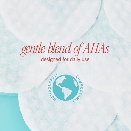 First Aid Beauty - Daily Exfoliating Facial Radiance Pads with AHA | Visibly Smaller Pores, 28 Pads