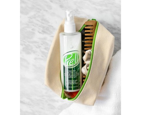Prell Classic Clean Leave-In Conditioner - Lightweight Heat Defense, Nourishes & Detangles | 8 fl oz