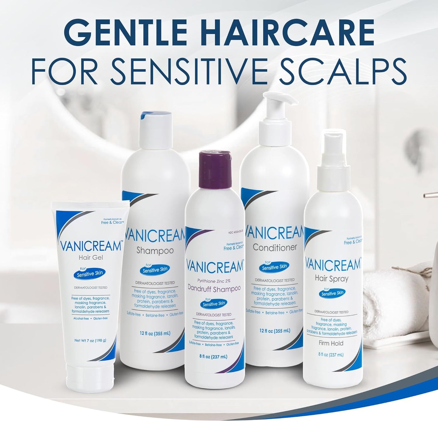 Vanicream Conditioner - pH Balanced Formula for All Hair Types & Sensitive Scalps | 12 Fl Oz