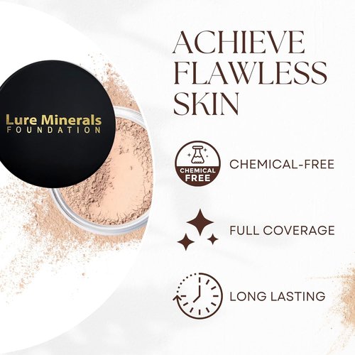 Regine Switzerland Foundation Loose Powder - Lightweight Matte Finish, 8g Sifter Jar | Choose Your Color